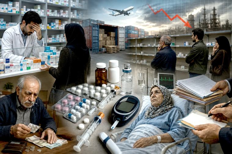 وهم الاكتفاء الذاتي يصطدم بالواقع.. كيف تهدد أزمة الدواء حياة الإيرانيين؟