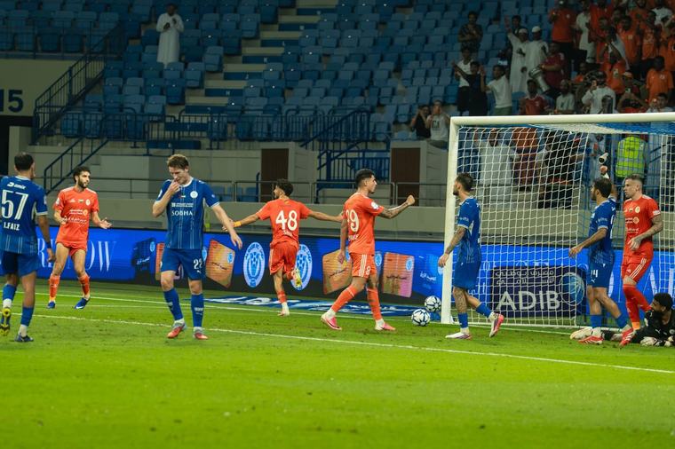 عجمان يقلب تأخره أمام النصر ويحقق فوزه الثالث في الدوري الإماراتي (فيديو)