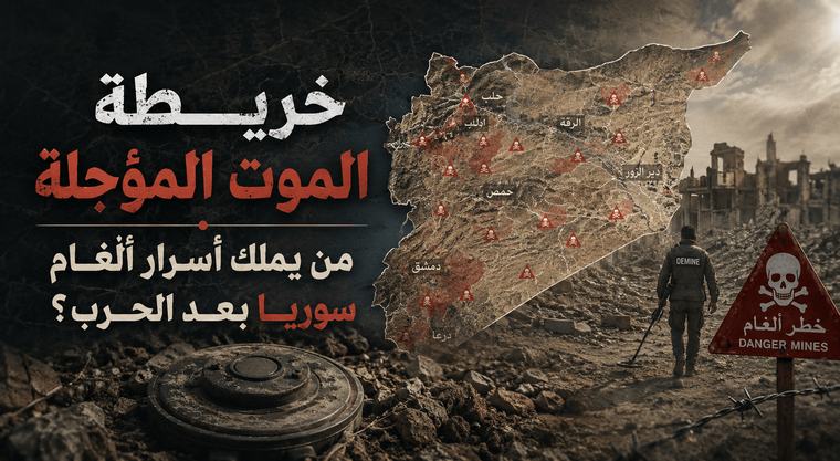 خريطة الموت المؤجلة.. من يملك أسرار ألغام سوريا بعد الحرب؟