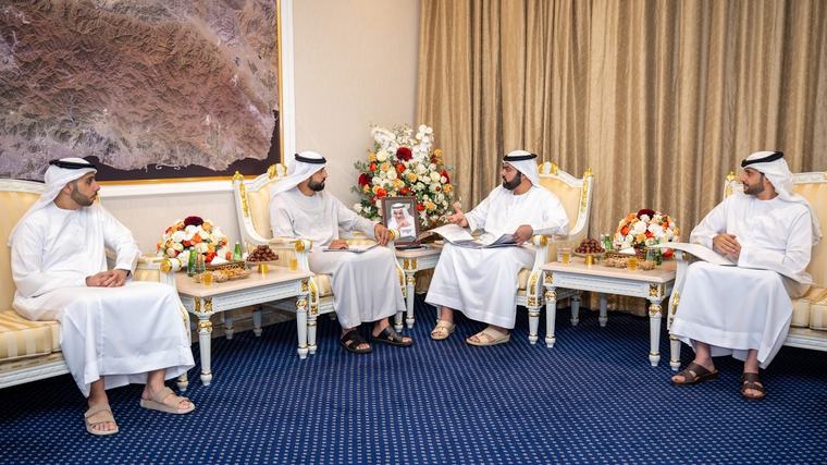 محمد الشرقي يستقبل وزير دولة لشؤون الشباب
