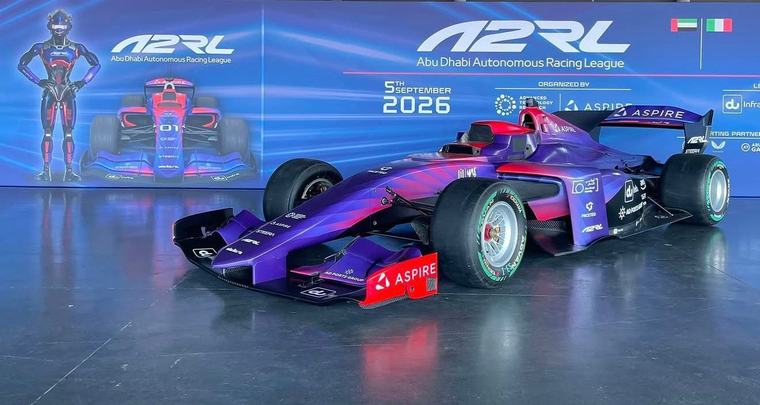 UAE team Kinetiz triumphs as driverless racing series A2RL makes Imola debut