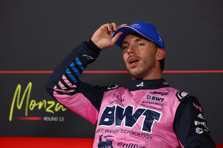 Pierre Gasly clinches 'special' maiden pole position at Italian GP