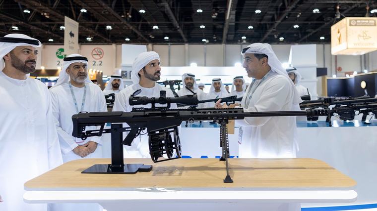 حمدان بن محمد يزور معرض أبوظبي الدولي للصيد و الفروسية 2026