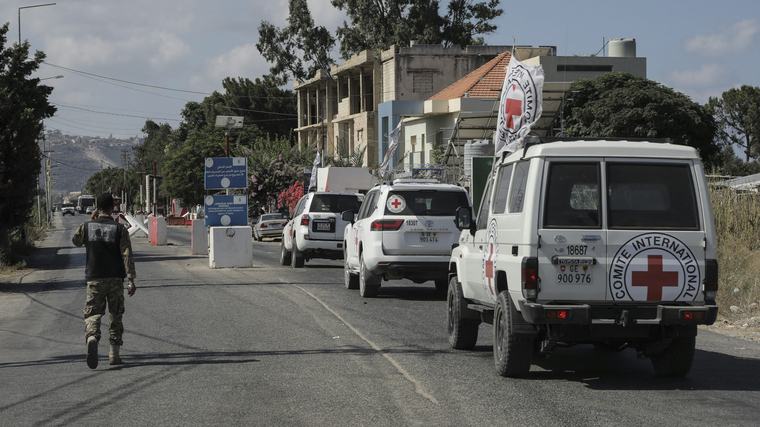 اللجنة الدولية للصليب الأحمر تنقل إلى لبنان 5 أفرجت عنهم إسرائيل